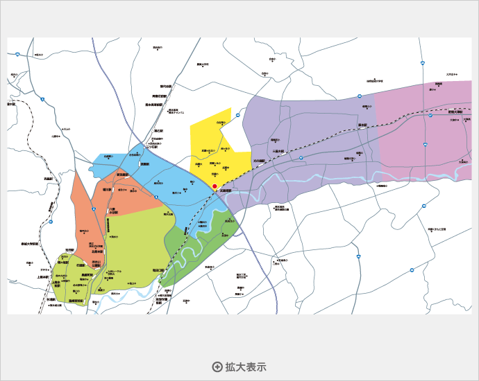 武蔵ヶ丘校バスコース